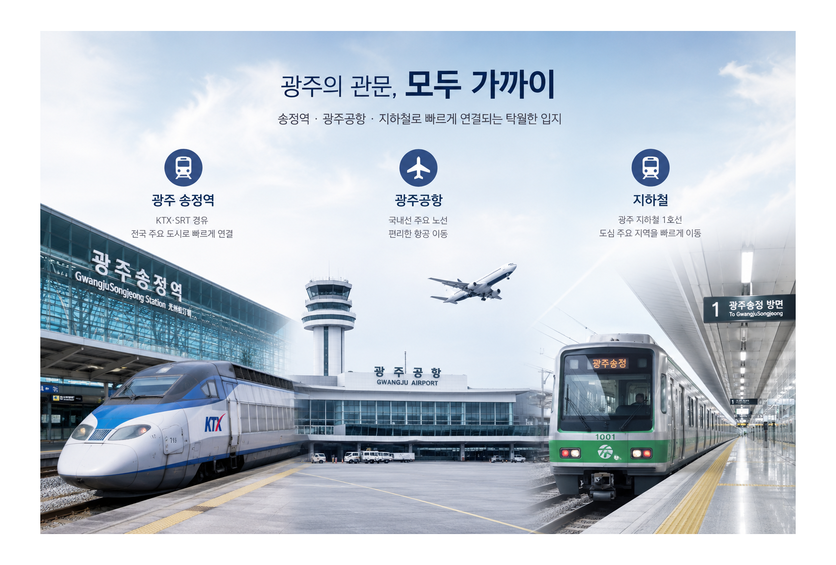 KTX·지하철·공항 생활축